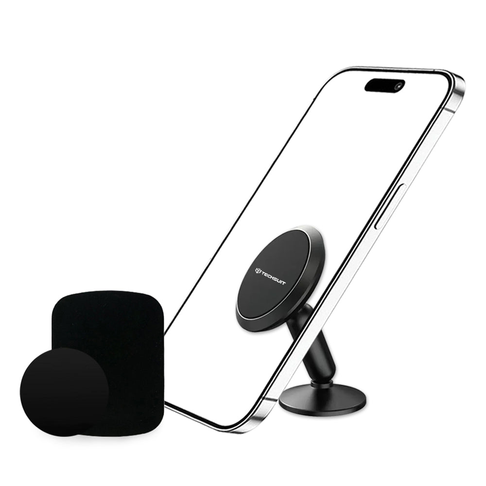 Support Auto Magnétique Techsuit S11, Universel, Noir