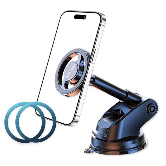 Support Auto Magnétique Techsuit S12, Universel, Noir