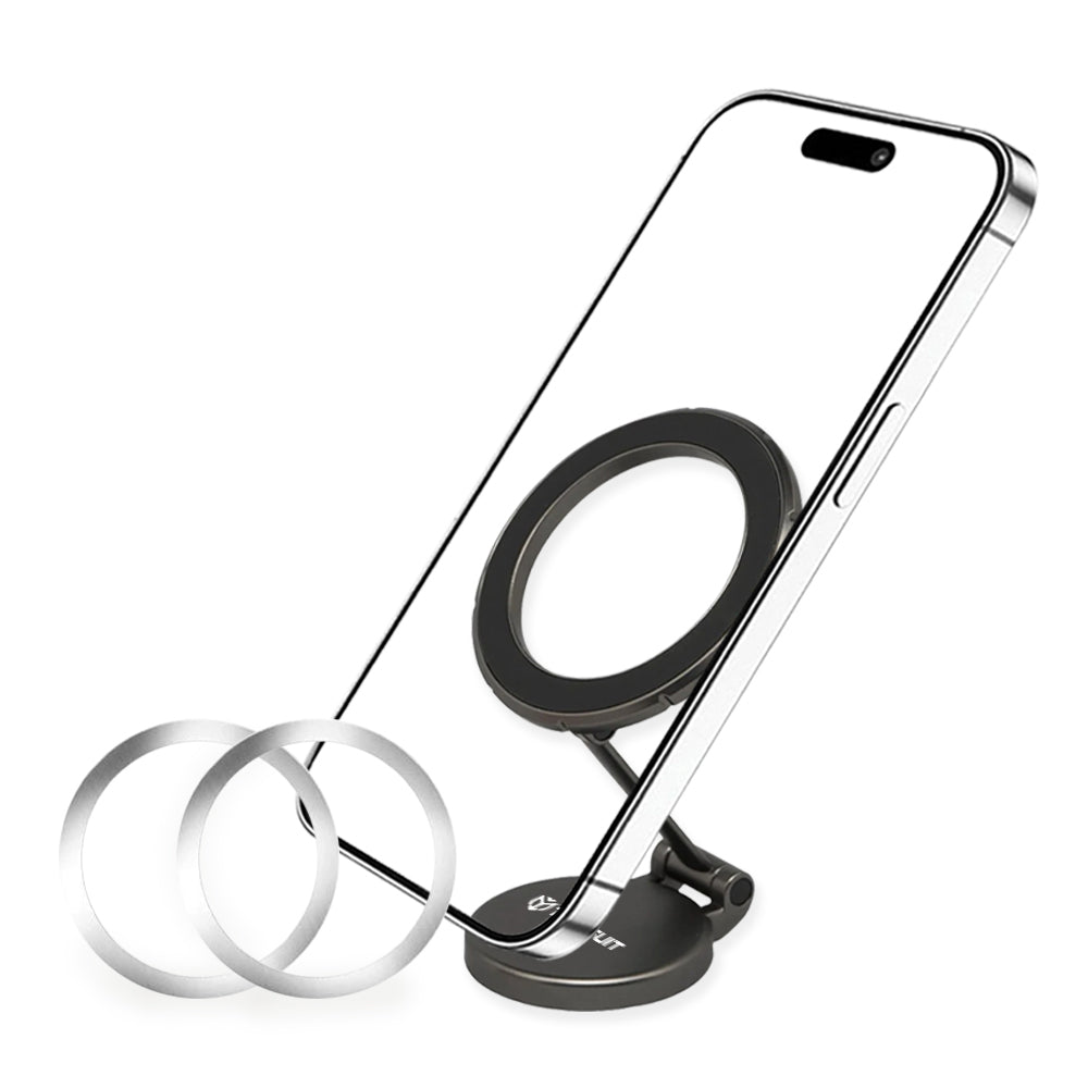 Magnetische Autohalterung Techsuit S13, Universal, Grau