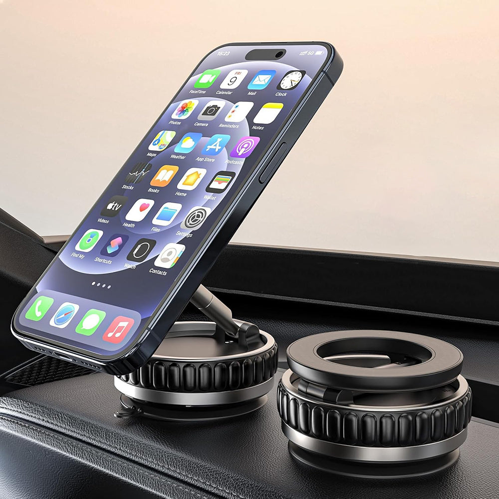 Magnetische Autohalterung Techsuit S15, Universal, Schwarz