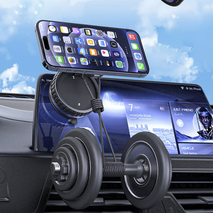 Magnetische Autohalterung Techsuit S15, Universal, Schwarz