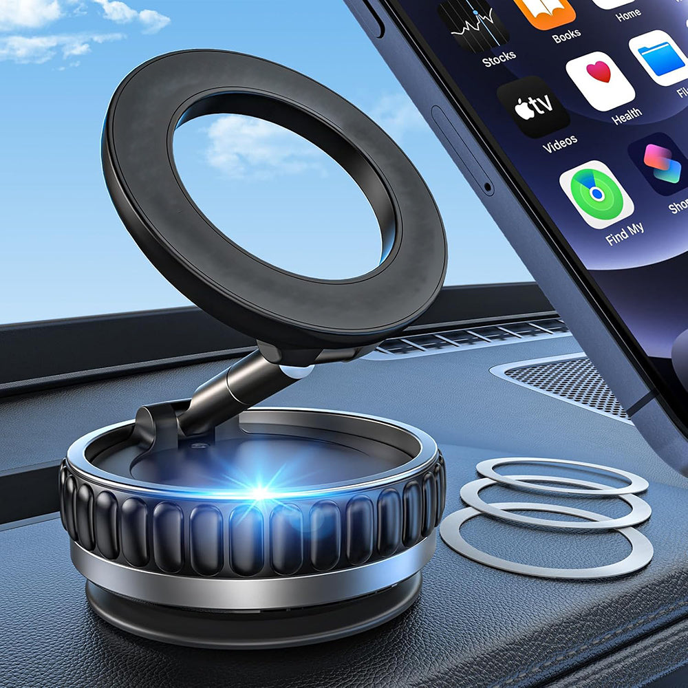 Magnetische Autohalterung Techsuit S15, Universal, Schwarz