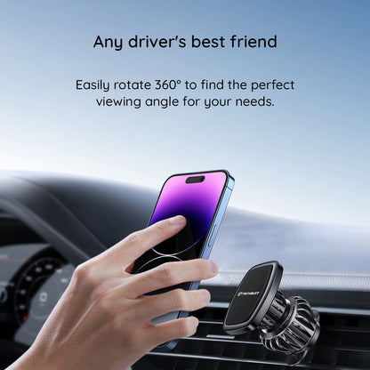 Magnetische Autohalterung Techsuit S2, Universal, Schwarz