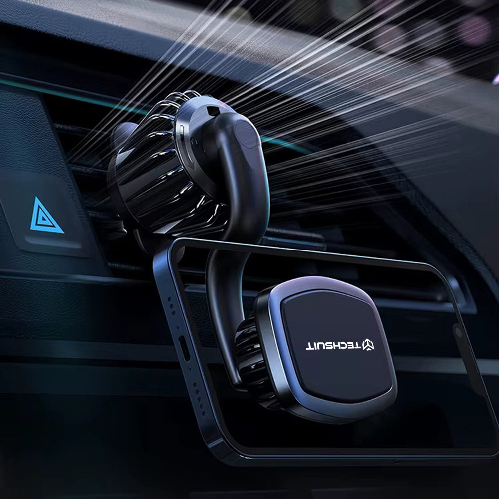 Support Auto Magnétique Techsuit S3, Universel, Noir