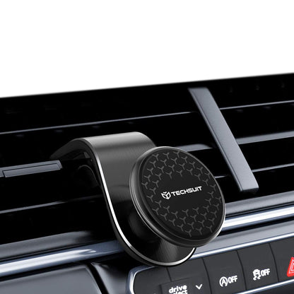 Support Auto Magnétique Techsuit S8, Universel, Argenté