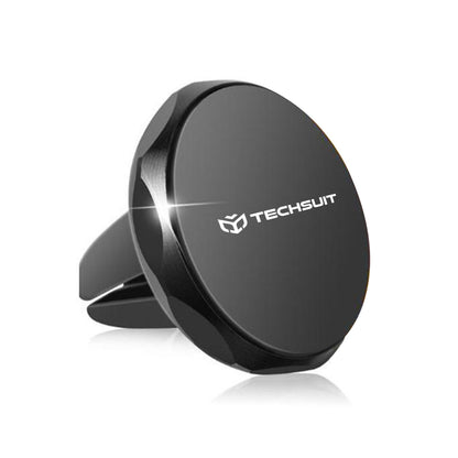 Support Auto Magnétique Techsuit S9, Universel, Argenté