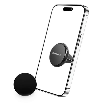 Support Auto Magnétique Techsuit S9, Universel, Argenté