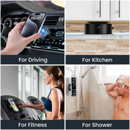 Support Auto Magnétique XO Design C155, Universel, Noir