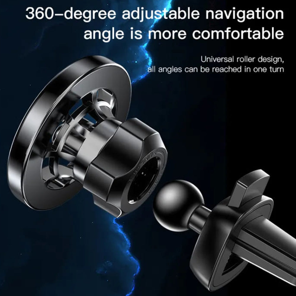 Support Auto Magnétique Yesido C158, Universel, Noir