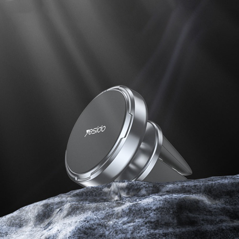 Support Auto Magnétique Yesido C214, Universel, Noir