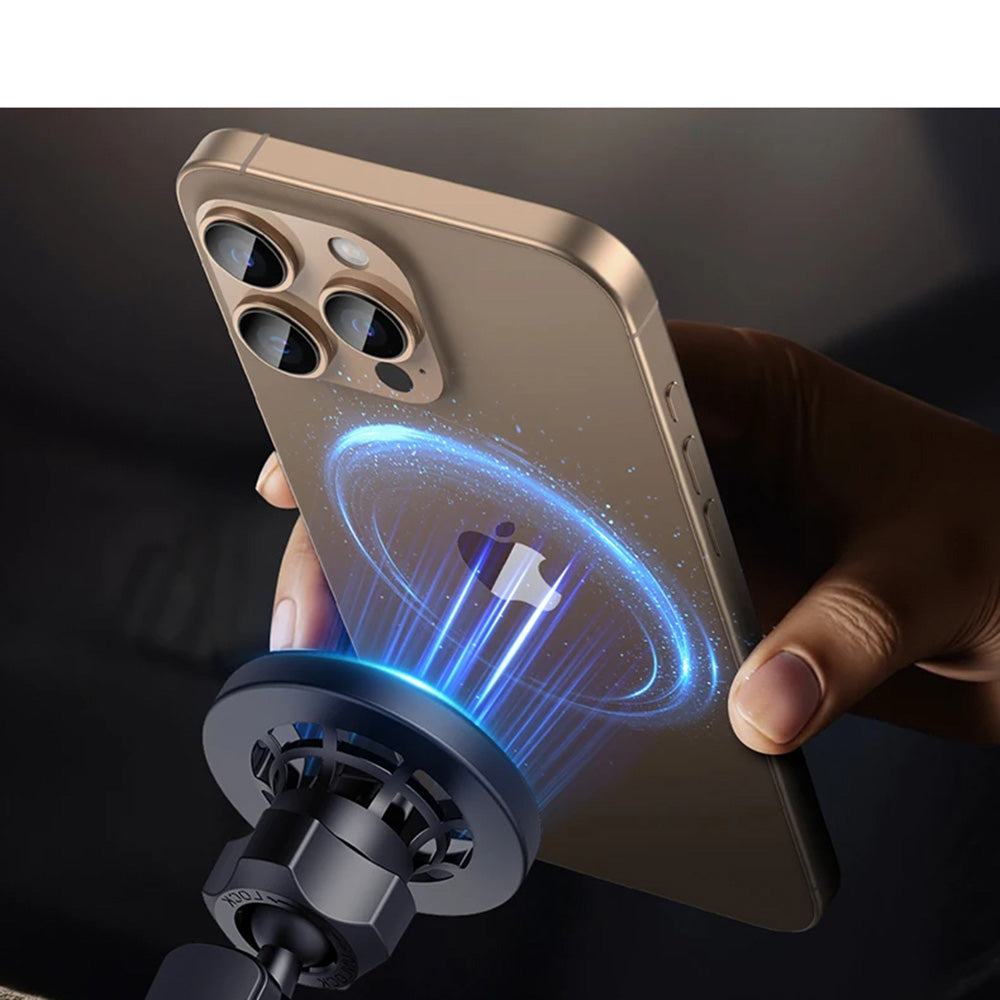 Support Auto Magnétique Yesido C221, Universel, Noir