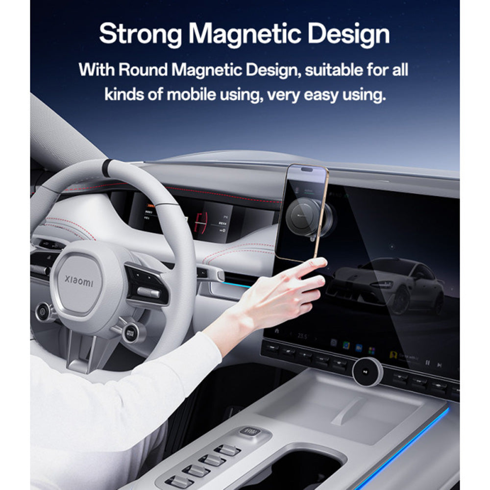 Support Auto Magnétique Yesido C227, Universel, Noir