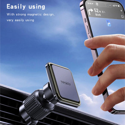 Support Auto Magnétique Yesido C245, Universel, Noir