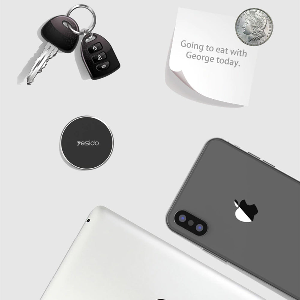 Support Auto Magnétique Yesido C38, Universel, Noir