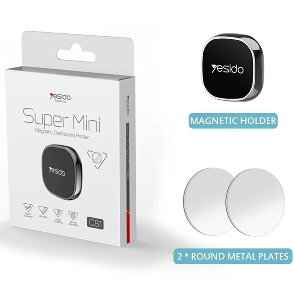 Magnetische Autohalterung Yesido C81, Universal, Grau