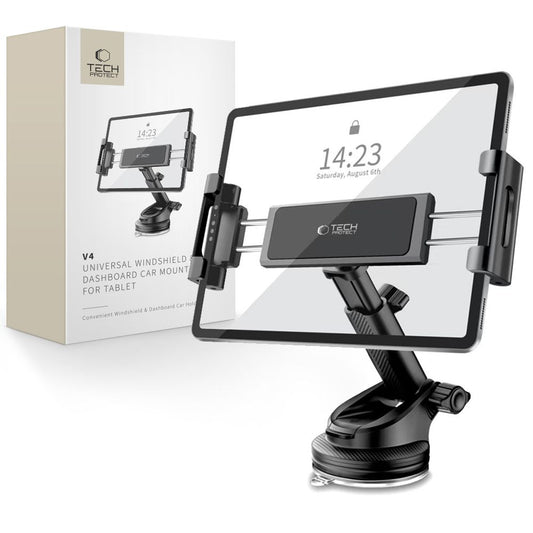 Autohalterung Tech-Protect V4 für Tablet, 141mm - 280mm, Schwarz