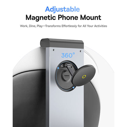Support Auto Magnétique Appui-tête Baseus MagPro II, Universel, Noir C40272901121-00