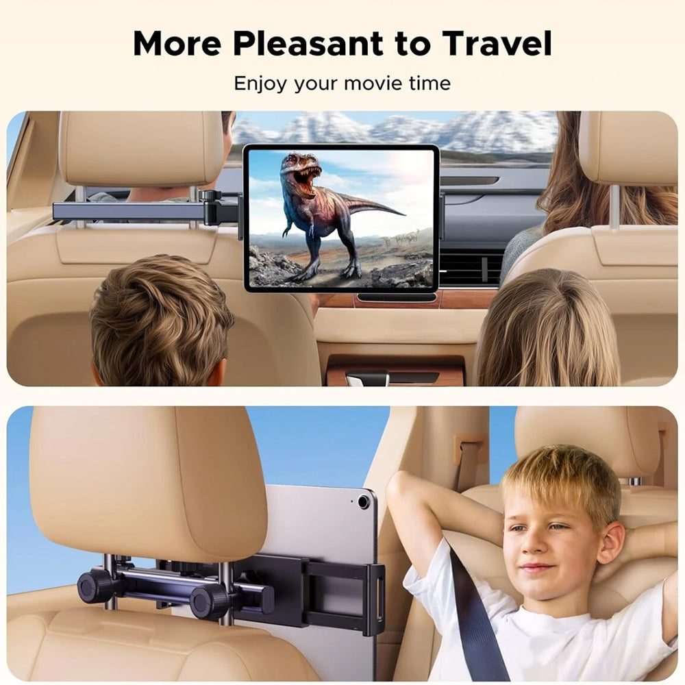 Support Auto Appui-tête UGREEN LP904 (55443), 4.7 pouces - 9.8 pouces, Noir