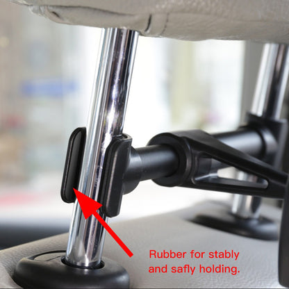 Support Auto Appui-tête Yesido C29, 4 pouces - 10 pouces, Noir