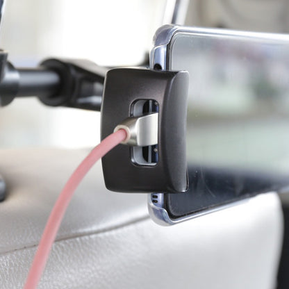 Support Auto Appui-tête Yesido C29, 4 pouces - 10 pouces, Noir