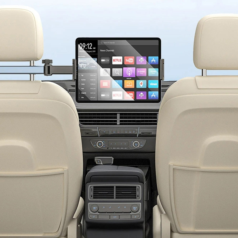 Support Auto Appui-tête Yesido C294, 4.7 pouces - 13 pouces, Noir