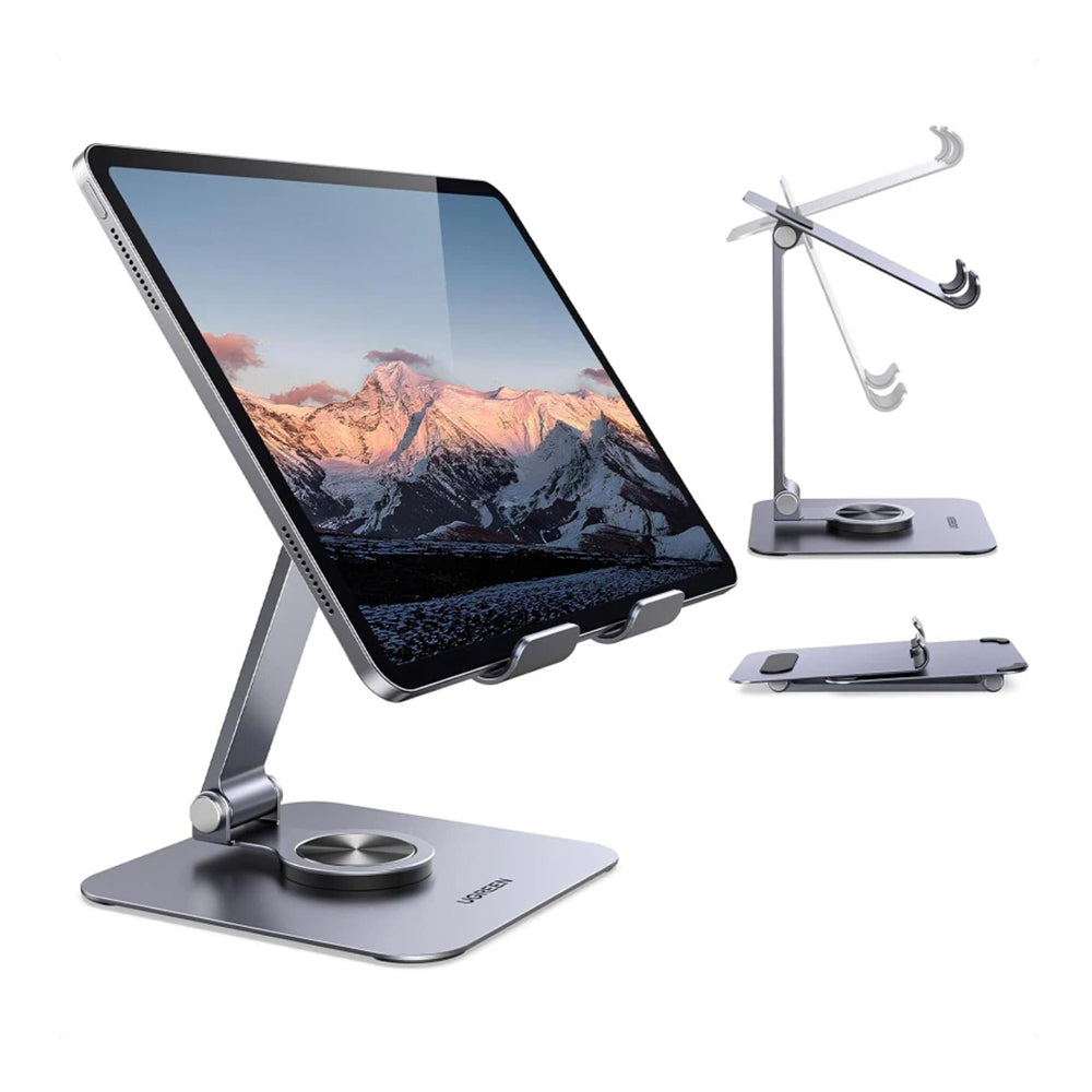 Support de bureau UGREEN LP894 (45860) pour téléphone / tablette, 4 pouces - 13 pouces, Gris