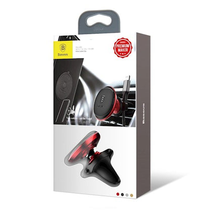 Baseus Air Vent Magnetischer Autohalter, Universal, Rot SUGX-A09
