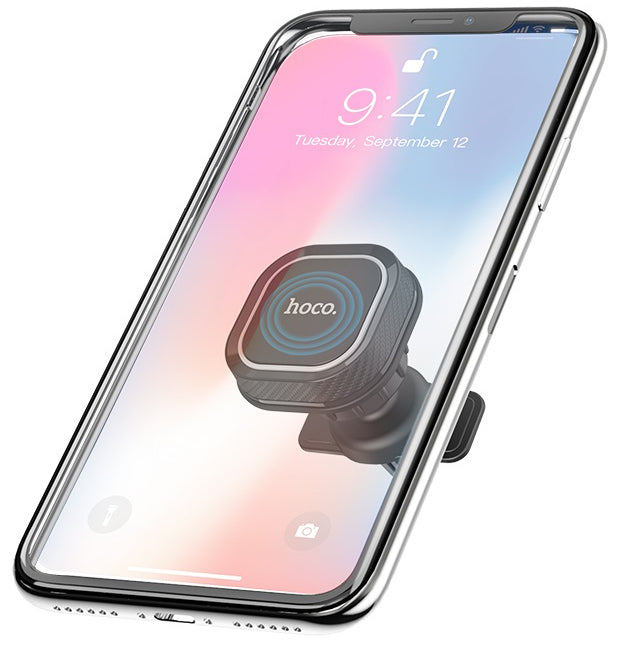 Support Auto Magnétique HOCO CA52, Universel, Noir