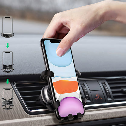 Support Auto UGREEN Gravity Air Vent, Universel, Noir