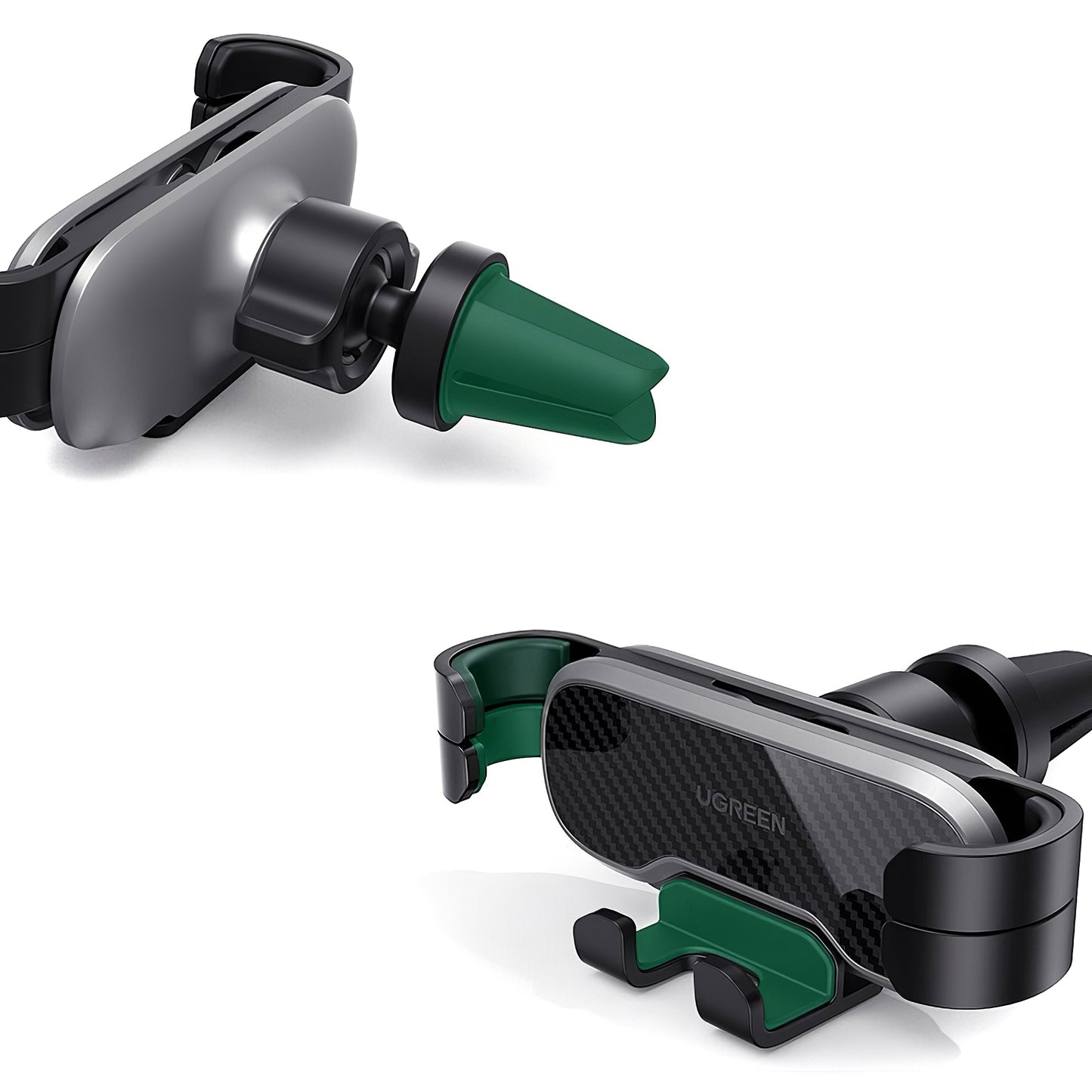 Support Auto UGREEN Gravity Air Vent, Universel, Noir