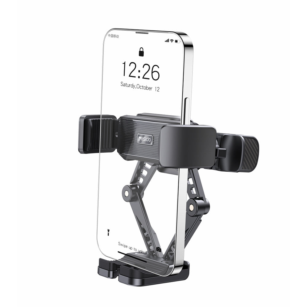 Autohalterung Yesido C166, 4,7 Zoll - 7 Zoll, Schwarz