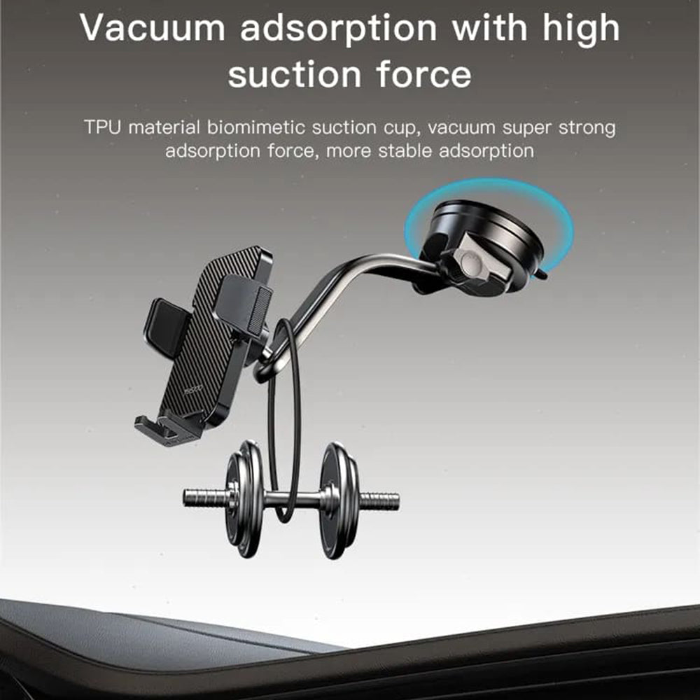 Autohalterung Yesido C172, 4 Zoll - 7 Zoll, Schwarz