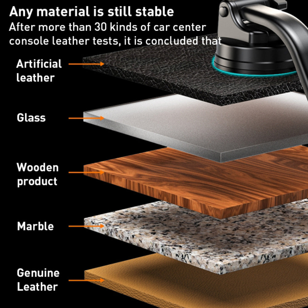 Autohalterung Yesido C172, 4 Zoll - 7 Zoll, Schwarz