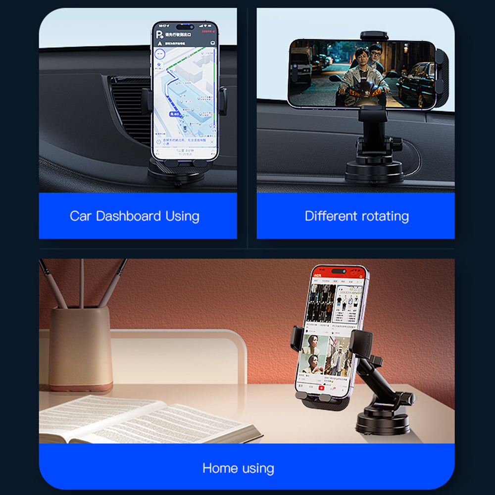 Autohalterung Yesido C174, 4 Zoll - 6,7 Zoll, Schwarz