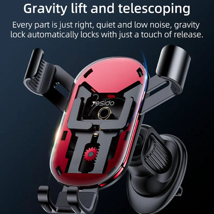 Support Auto Yesido C243, Universel, Noir