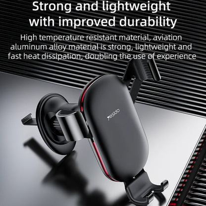 Support Auto Yesido C243, Universel, Noir