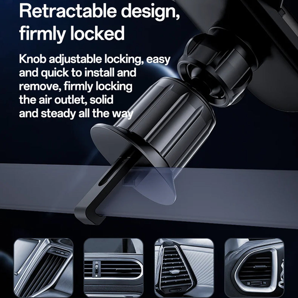 Autohalterung Yesido C247, 4,7 Zoll - 7,2 Zoll, Schwarz