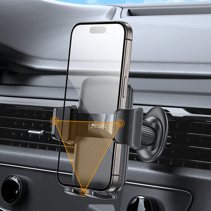 Autohalterung Yesido C251, 4,8 Zoll - 7,2 Zoll, Schwarz