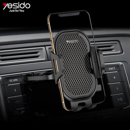 Support Auto Yesido C84, 4.7 pouces - 7.4 pouces, Noir