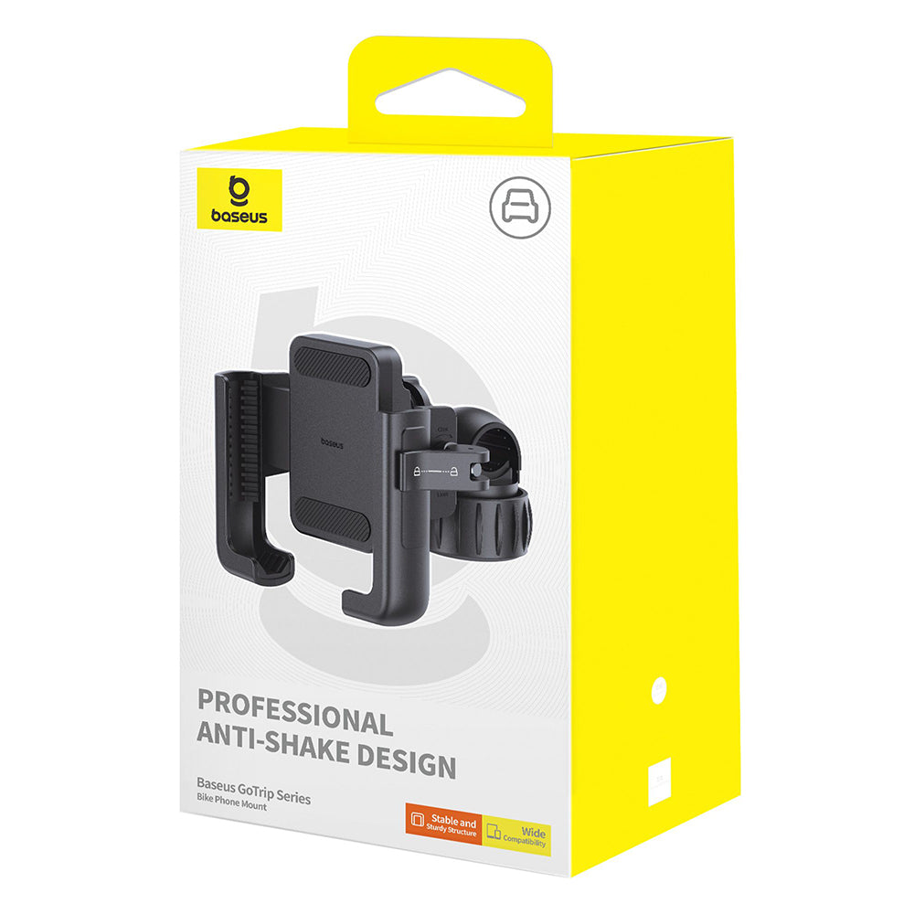 Support Vélo Baseus GoTrip, 5.7 pouces - 7.2 pouces, Noir C40572301111-00