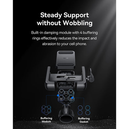 Support Vélo Baseus GoTrip, 5.7 pouces - 7.2 pouces, Noir C40572301111-00