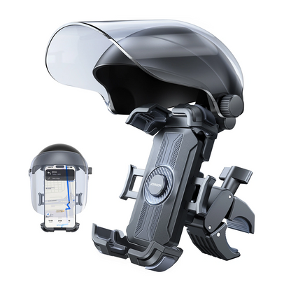 Support Vélo Moto avec Pare-soleil Joyroom JR-ZS526, 4,7 pouces - 7 pouces, Noir