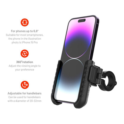 Fahrradhalterung Fixed FIXBIP, Universal, Schwarz