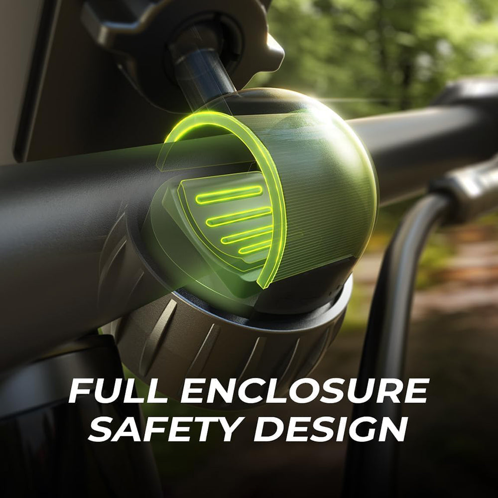 Fahrradhalterung Lisen, 4,5 Zoll - 7 Zoll, Schwarz YL0423080007