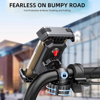 Fahrradhalterung Lisen, 4,5 Zoll - 7 Zoll, Schwarz YL0423080007