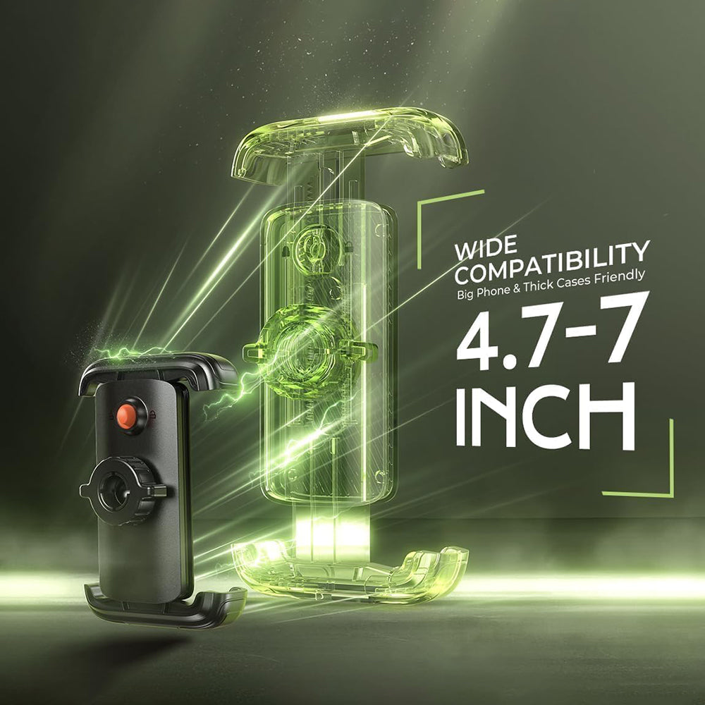 Fahrradhalterung Lisen, 4,5 Zoll - 7 Zoll, Schwarz YL0423080007