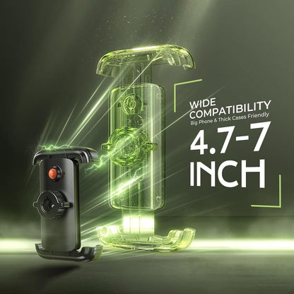 Fahrradhalterung Lisen, 4,5 Zoll - 7 Zoll, Schwarz YL0423080007