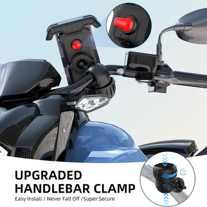 Fahrradhalterung Lisen, 4,5 Zoll - 7 Zoll, Schwarz YL0423080007