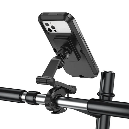 HOCO CA101 Bicycle Motorcycle Mount, 4.5inch - 7inch, Black
