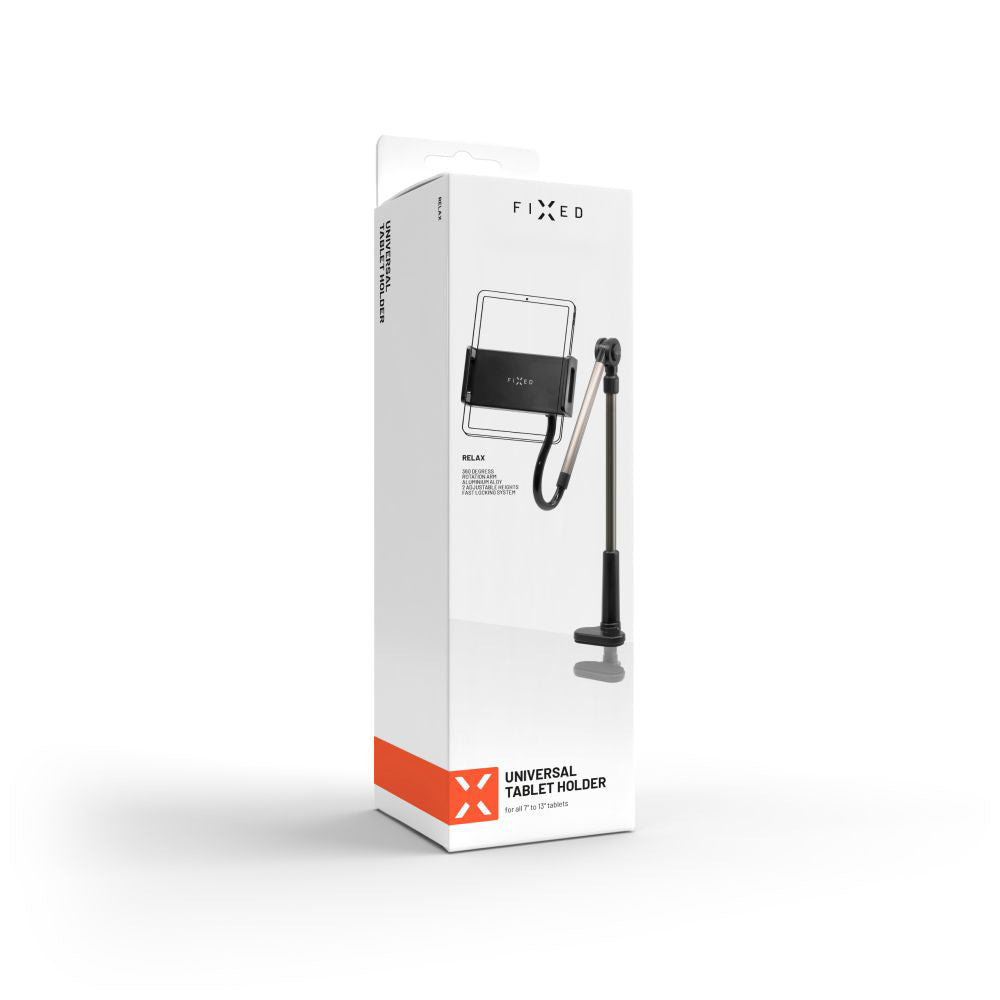 Support de Bureau Fixed Relax, 7 pouces - 13 pouces, Noir